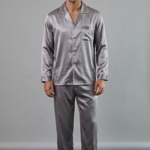 Silver Grey Saten πυτζάμα