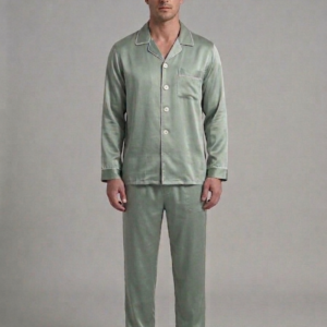 Willow Green Saten πυτζάμα