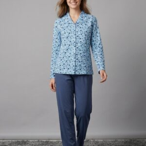 Βαμβακερή πυτζάμα καρδιά