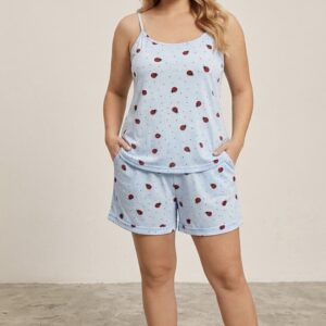 Baby Doll Βαμβακερό σε χρώμα Baby Blue
